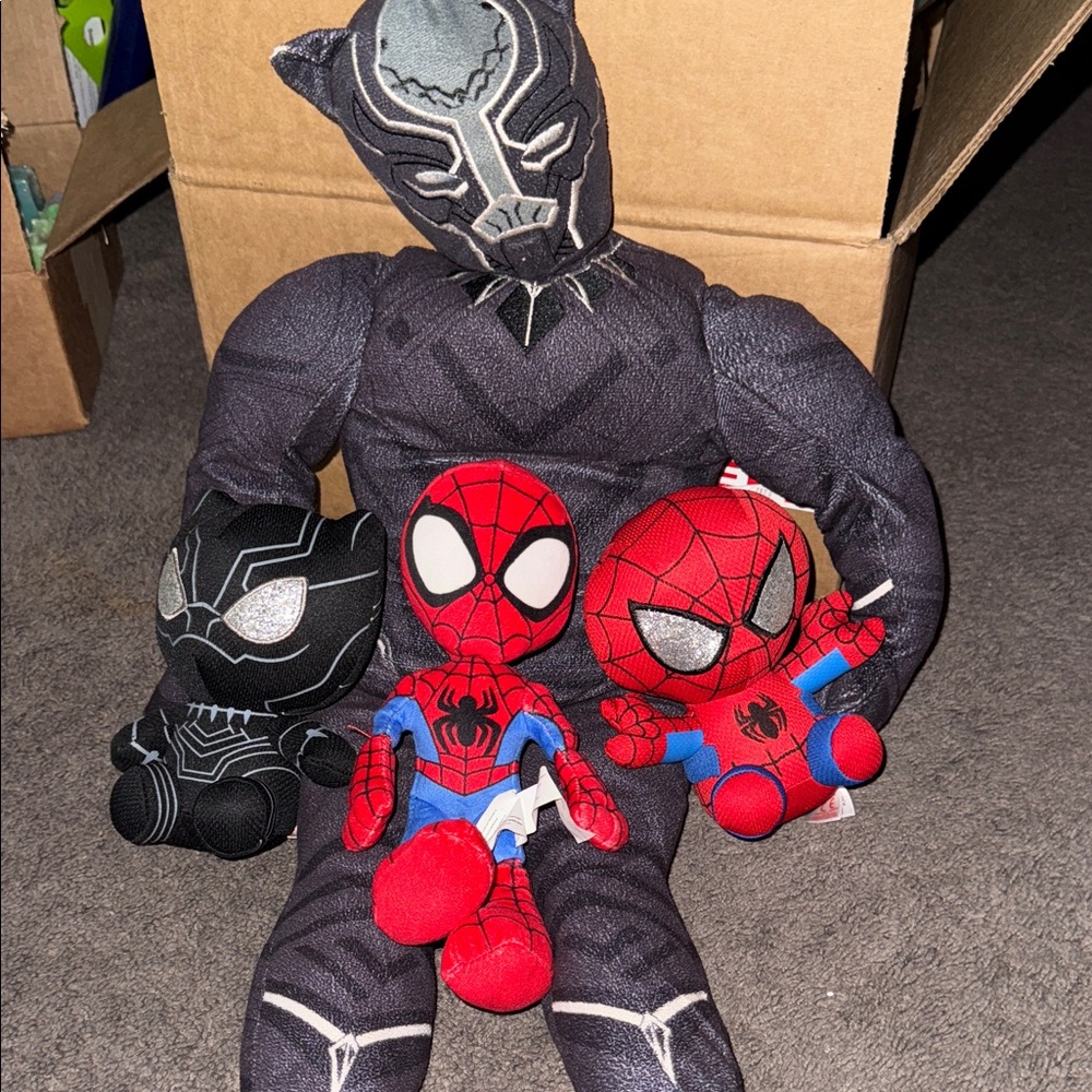 Superhero Plush Toy Set